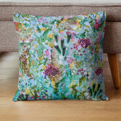 熱帯魚とウミガメ子供部屋 クッション