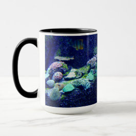 熱帯魚とカラフルサンゴ礁マグカップパパ マグカップ