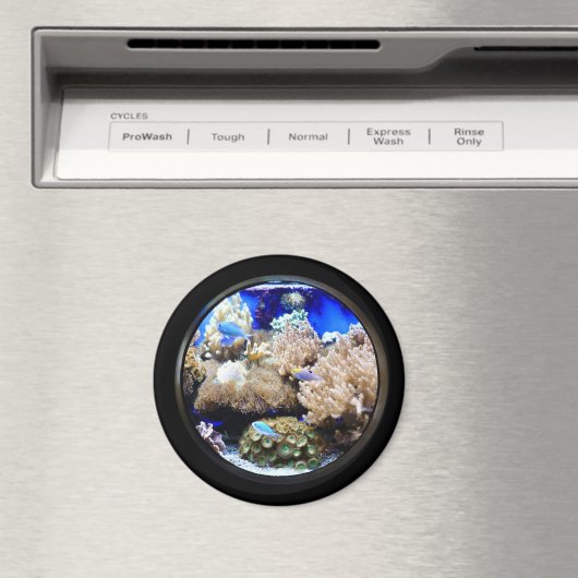 熱帯魚と珊瑚 マグネット (インサイチュ (食洗機))