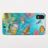 熱帯魚のオッターボックス電話ケース Case-Mate iPhoneケース (裏面(横))