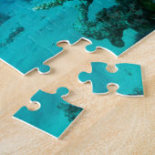 熱帯魚のグレート・バリア・リーフの珊瑚海 ジグソーパズル (側面)