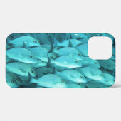 熱帯魚のサンゴ礁、海洋生物。 Case-Mate iPhoneケース (裏面 (横))