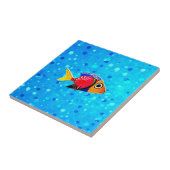 熱帯魚のセラミックタイル タイル (側面)
