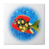 熱帯魚のタイル タイル (正面)