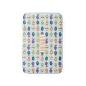 熱帯魚の柄カスタム小バスマット バスマット (正面縦)