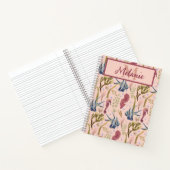 熱帯魚の海の馬の貝殻水中競技植物 ノートブック (内部)