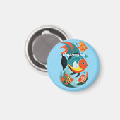 熱帯魚の盛り合わせサンダー_コーブ マグネット (正面/裏面)