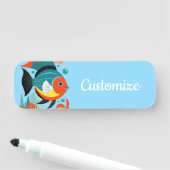 熱帯魚の盛り合わせサンダー_コーブ 名札 (インサイチュ)