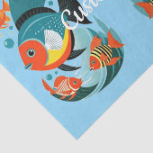 熱帯魚の盛り合わせサンダー_コーブ 薄葉紙 (詳細)
