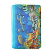 熱帯魚のBath部屋の敷物のマットの家の装飾 バスマット (正面縦)