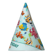 熱帯魚カラフル子供の誕生日 パーティーハット (右)