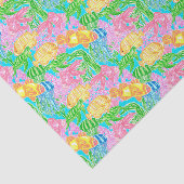 熱帯魚カラフル模様 薄葉紙 (詳細)