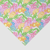 熱帯魚カラフル模様 薄葉紙 (詳細)