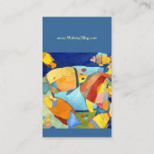 熱帯魚カラフル水族館 名刺 (裏面)