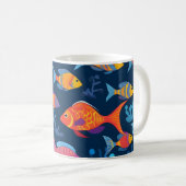 熱帯魚カラフル類 コーヒーマグカップ (正面右)