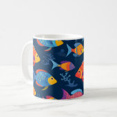 熱帯魚カラフル類 コーヒーマグカップ (正面左)