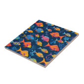 熱帯魚カラフル類 タイル (側面)