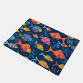 熱帯魚カラフル類 ドアマット (アングル)
