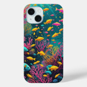熱帯魚カラフル類 Case-Mate iPhoneケース (裏面)