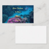 熱帯魚サンゴ海 名刺 (正面/裏面)