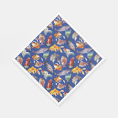 熱帯魚パターン スタンダードランチョンナプキン (角)