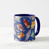 熱帯魚パターン マグカップ (正面右)
