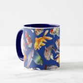 熱帯魚パターン マグカップ (正面左)