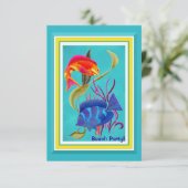 熱帯魚ビーチパーティーカスタマイズイベント 招待状 (スタンド正面)