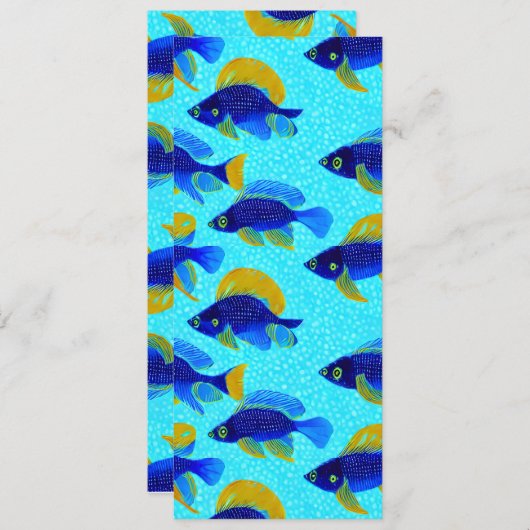 熱帯魚ブックマーク (正面/裏面)