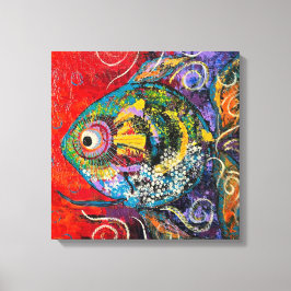 熱帯魚プリント キャンバスプリント