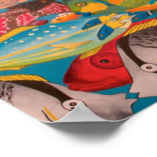 熱帯魚ポスター ポスター (角)