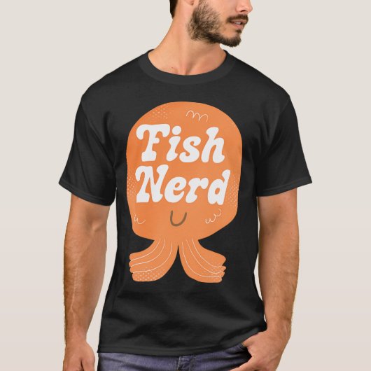 熱帯魚マニア バッジ Tシャツ (正面)