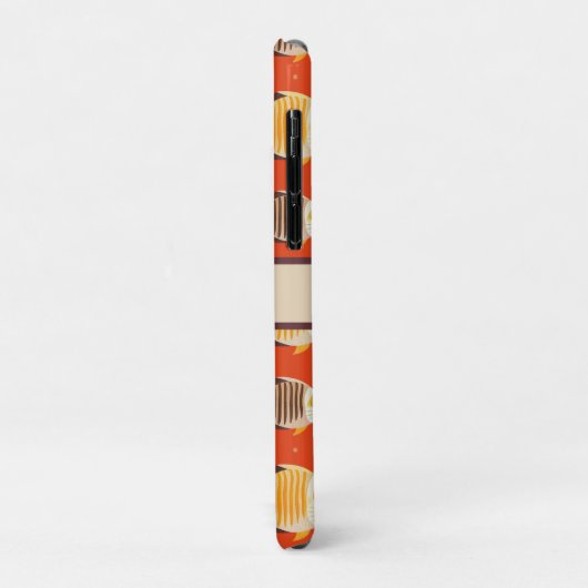 熱帯魚モダン模様 Case-Mate iPhoneケース (裏面/左)