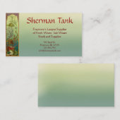 熱帯魚及び供給の名刺 名刺 (正面/裏面)