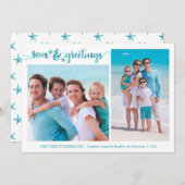 熱帯魚季節のごあいさつ | 2枚の写真 シーズンカード (正面/裏面)