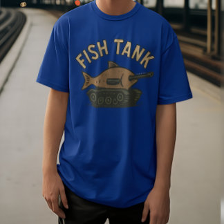 熱帯魚水槽ダジャレTシャツ 観賞魚愛好家向け Tシャツ