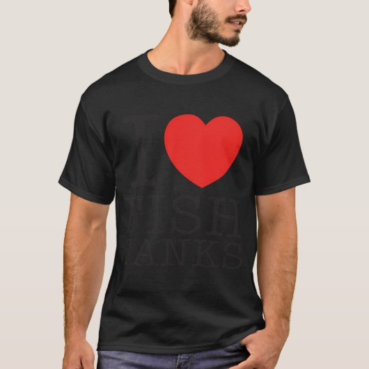 熱帯魚水槽大好き Tシャツ (正面)