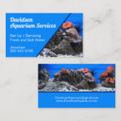 熱帯魚水槽 名刺 (正面/裏面)