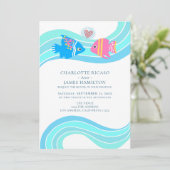 熱帯魚結婚夫婦 招待状 (スタンド正面)
