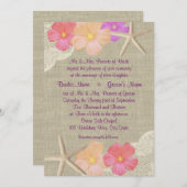 熱帯魚結婚病 招待状 (正面/裏面)