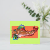 熱帯魚1人気があるカッコいいレトロ ポストカード (スタンド正面)