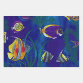 熱帯魚1 ラッピングペーパーシート (正面3)