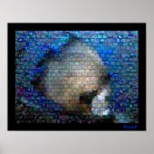 熱帯魚2モザイクポスター ポスター (正面)