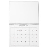 熱帯魚 カレンダー (2月 2027)