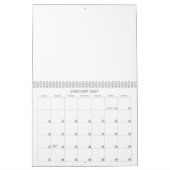 熱帯魚 カレンダー (1月 2027)