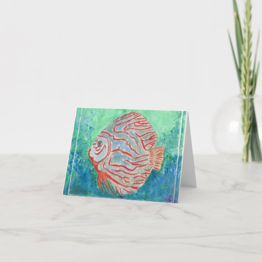 熱帯魚 カード (正面)