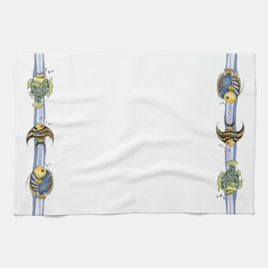 熱帯魚 – キッチンタオル (横)