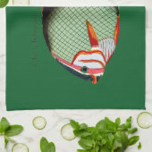 熱帯魚 キッチンタオル (折り畳み)