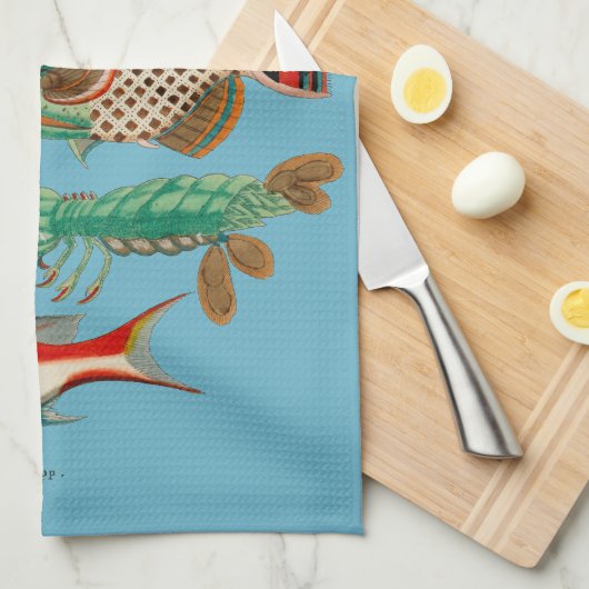 熱帯魚 キッチンタオル (四つ折り)