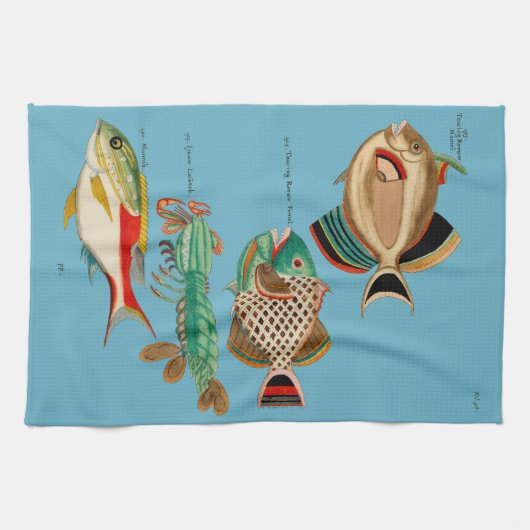 熱帯魚 キッチンタオル (横)